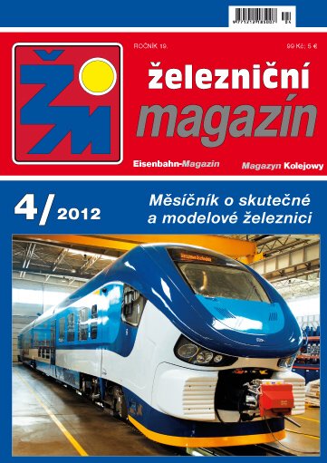 Zeleznicní magazín 4/2012 titulka
