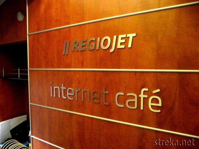 RegioJet Internet cafe vagon ASmz