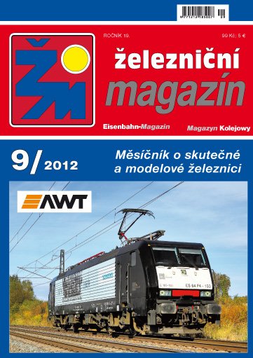 Železniční magazín 9/2012 titulka