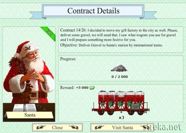 Santa contract