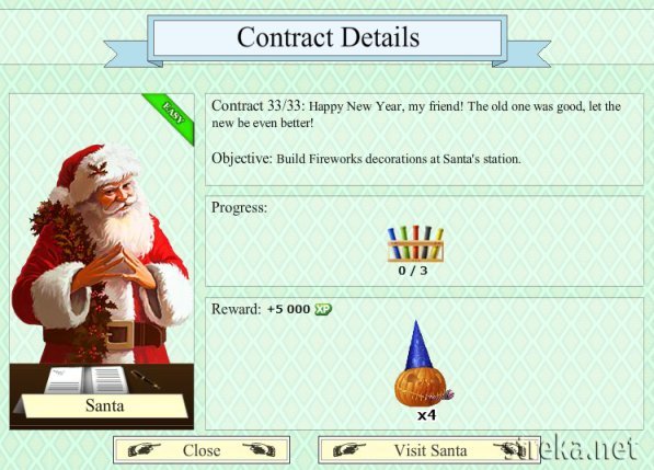 Santa contract 2012