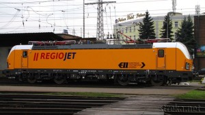 RegioJet 193.214, Žilina 25.11.2014. Foto: Róbert Rudišin
